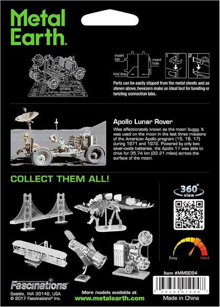 Apollo Lunar Rover - Metal Earth
