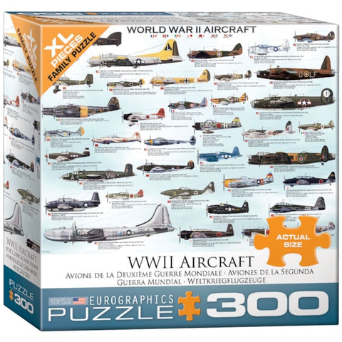 World War II Aircraft Puzzle-300 pc