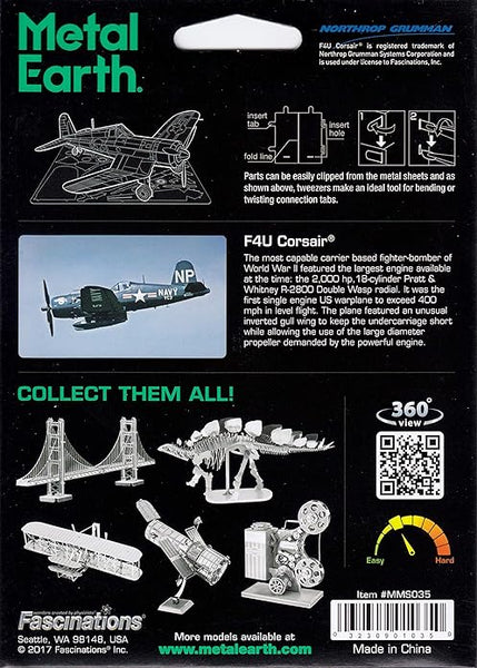 F4U Corsair - Metal Earth