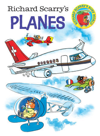 Planes by Richard Scarry-Board Book