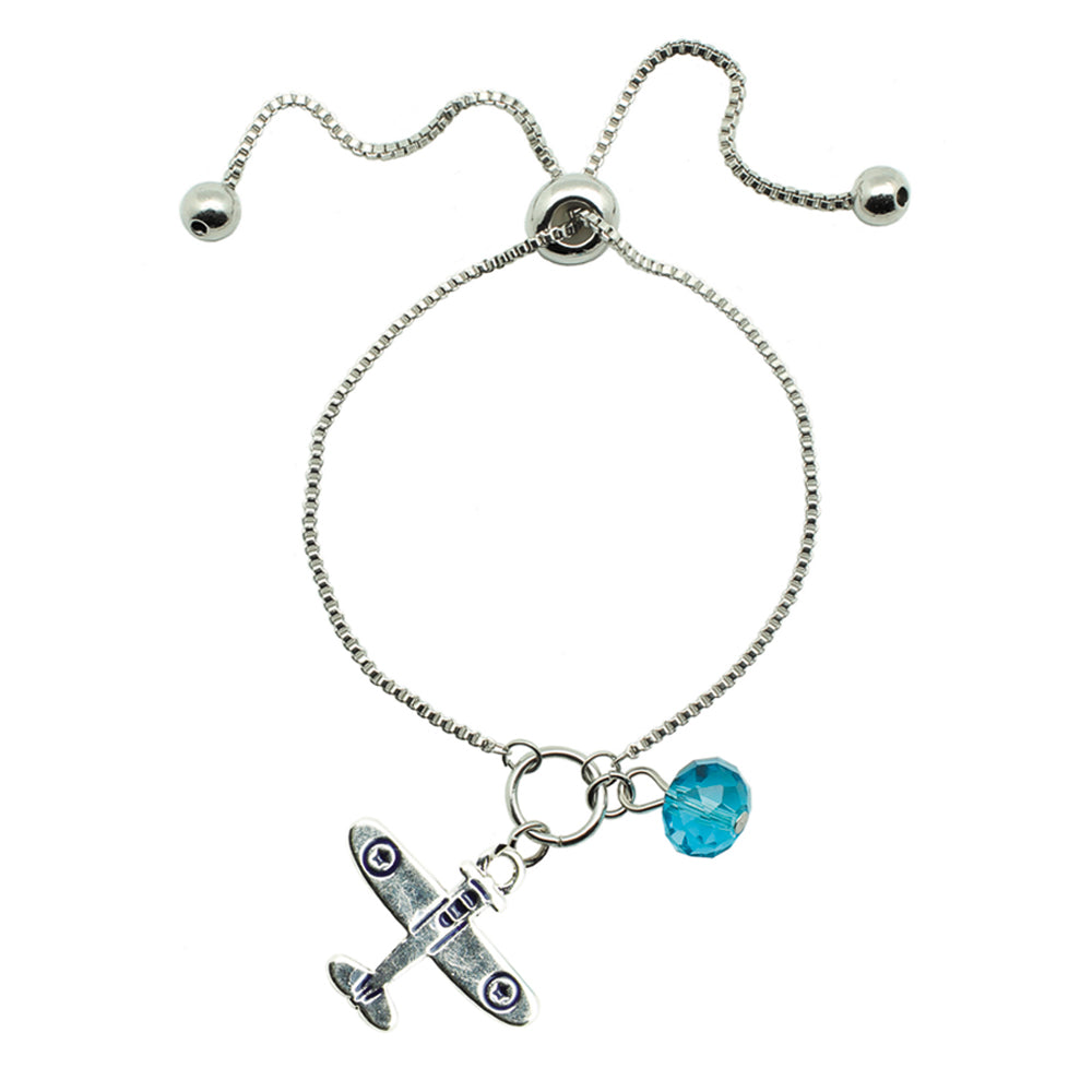 Plane Lariat Bracelet