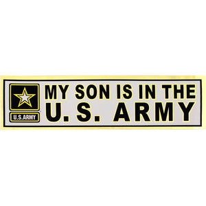 My Son is in the US Army-Decal