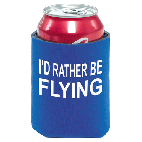 I'd Rather Be Flying Can Holder