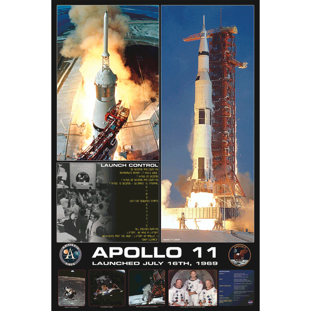 Poster #64 - Apollo 11