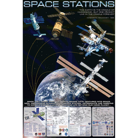 Poster #34 - Space Station