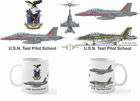 F/A Super Hornet USNTPS Mug