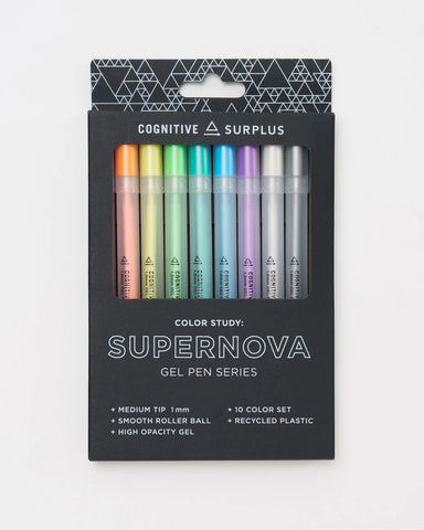 SUPERNOVA Gel Pens - Set of 10