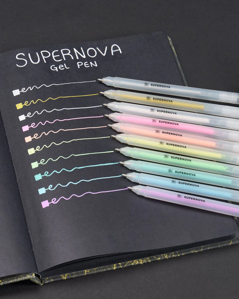 SUPERNOVA Gel Pens - Set of 10