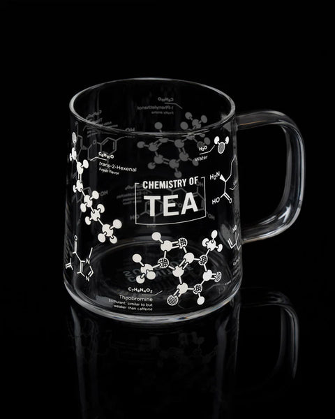 Chemistry of Tea-Clear Glass Mug