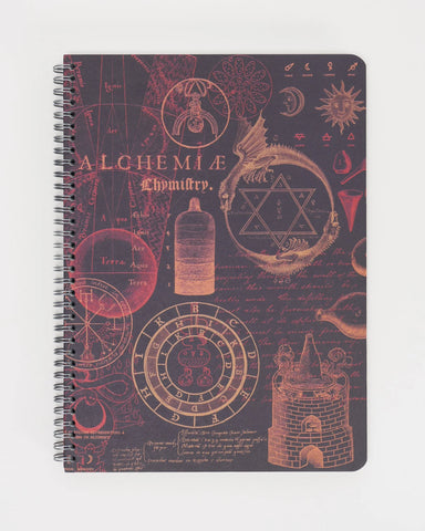 Alchemy Hardcover Spiral Notebook