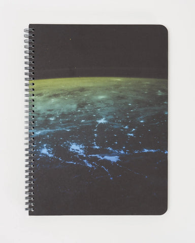 Edge of the Atmosphere Hardcover Spiral Notebook