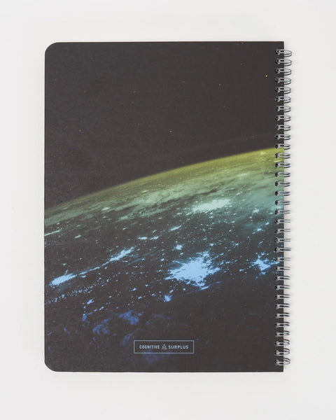 Edge of the Atmosphere Hardcover Spiral Notebook