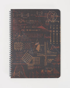 Equations that Changed the World Hardcover Spiral Notebook