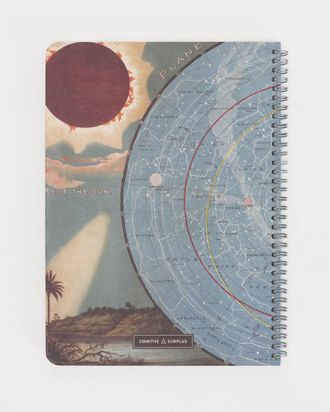 Eclipse Hardcover Spiral Notebook