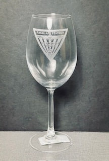 Etched Wine Glasses