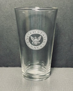 Etched Pint Glasses