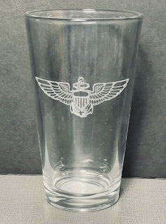 Etched Pint Glasses