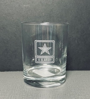 Etched Whiskey Glasses