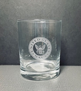 Etched Whiskey Glasses