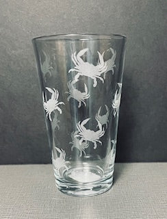 Etched Pint Glasses