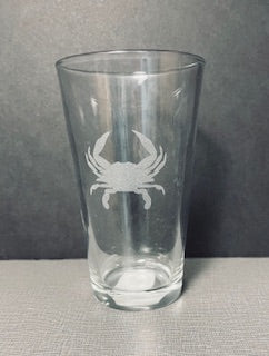 Etched Pint Glasses