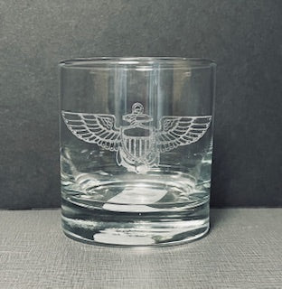 Etched Whiskey Glasses