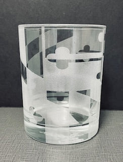 Etched Whiskey Glasses