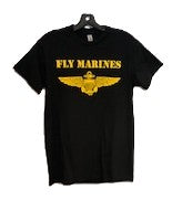 Fly Marines Adult T-Shirt