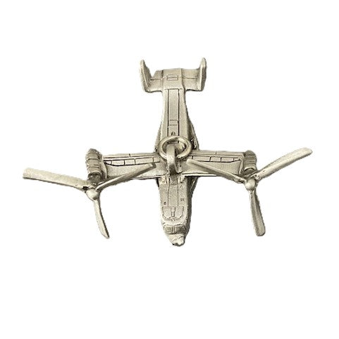 Single Piece Pewter Ornament