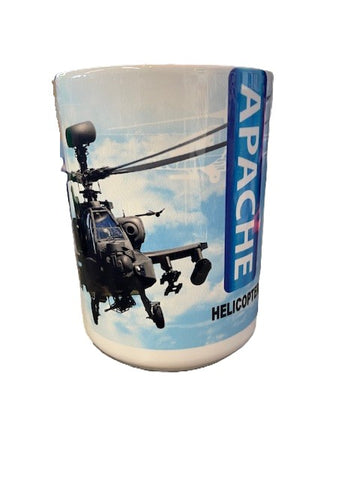 Apache Helicopter Mug