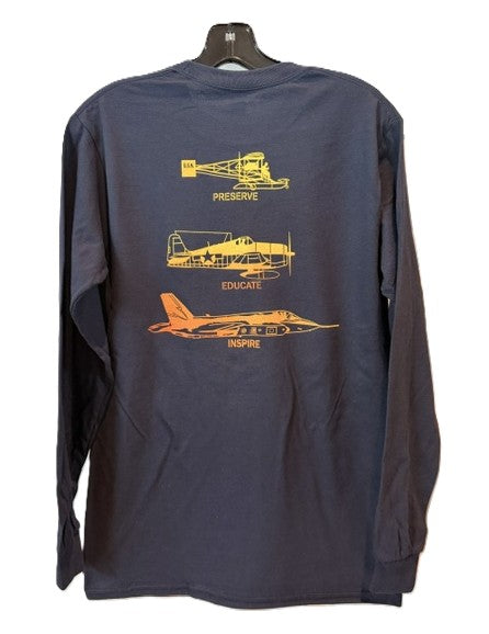 Gradient Museum Long Sleeve T-Shirt