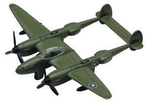 In Air P-38 Lightning - Green