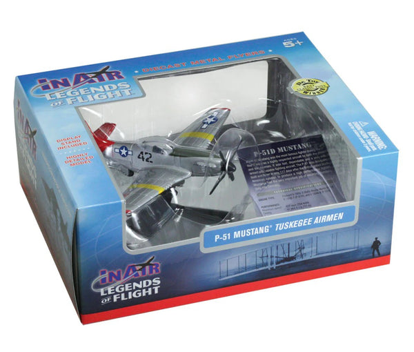 In Air P-51D Mustang-Die Cast : Tuskegee