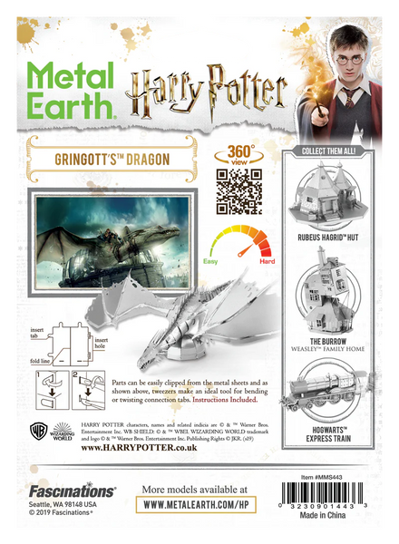 Harry Potter Dragon - Metal Earth