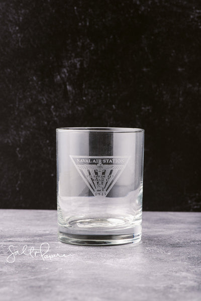 Etched Whiskey Glasses