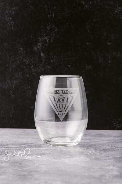 Etched Wine Glasses