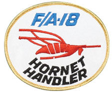 F/A-18 Hornet Handler Patch
