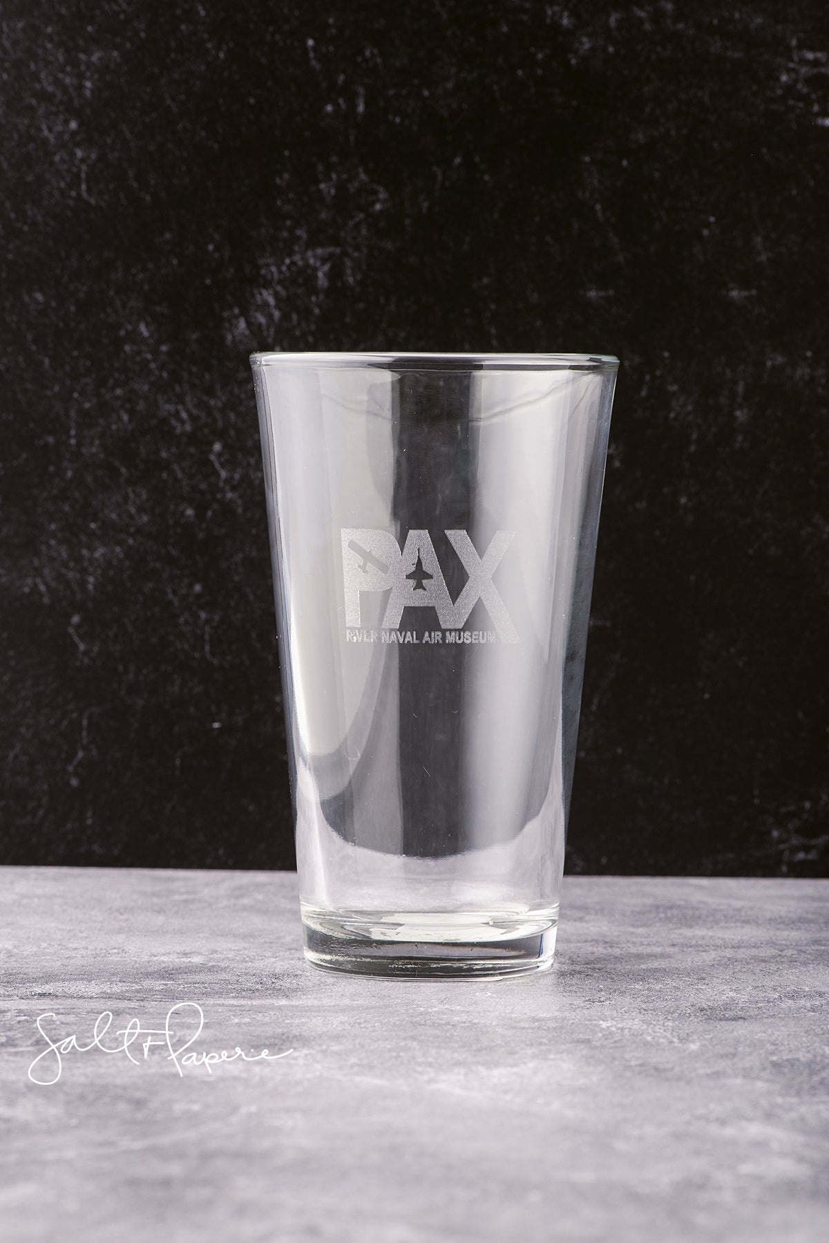 PAX Museum Logo Pint Glass-Etched