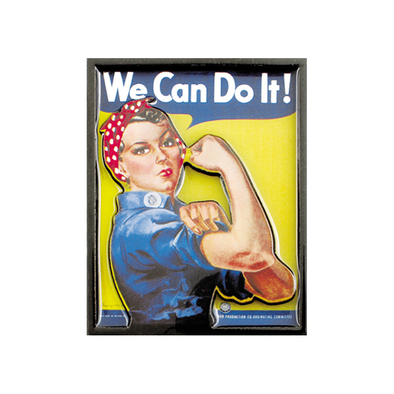 Rosie the Riveter 2D Magnet