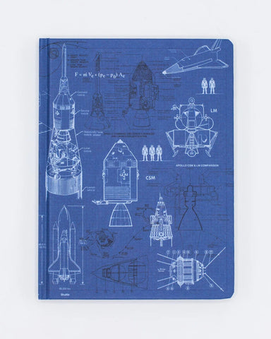 Rocketry Notebook - Hardcover