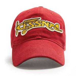 Cessna Plane Cap Heritage Red