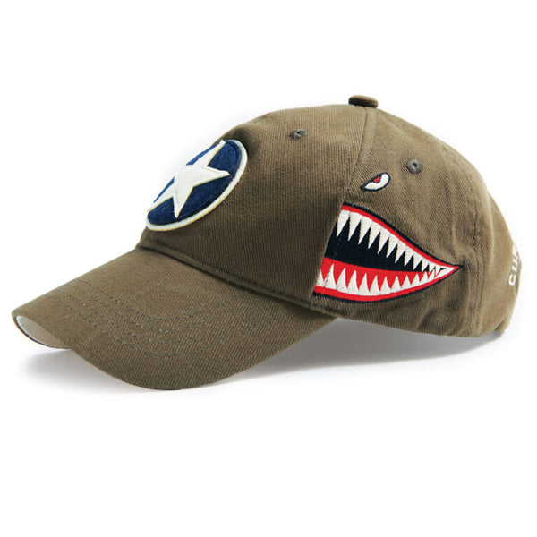 P-40 Warhawk Cap-Khaki