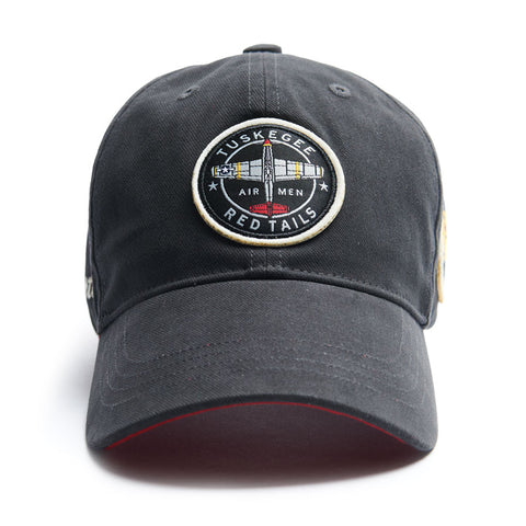 Tuskegee Red Tail Cap-Slate