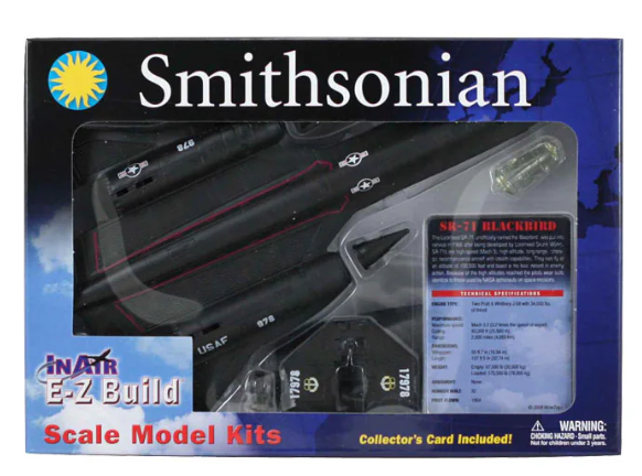 E-Z Build SR-71 Blackbird