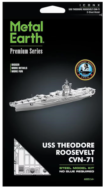 Theodore Roosevelt CVN-71 - Metal Earth