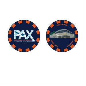 Pax Museum Poker Chip