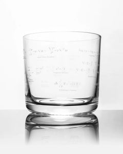 Equations Changed Whiskey Glass - WHITE