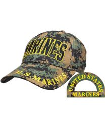 USMC,  MARINES Cap-Camo