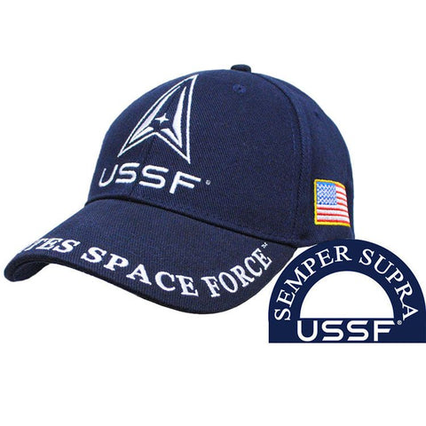 US Space Force Adult Cap-Navy Blue