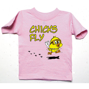 Chicks Fly Kids T-Shirt